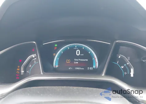 2018 Honda Civic Ex из США, поврежденный, VIN 2HGFC2F78JH503016